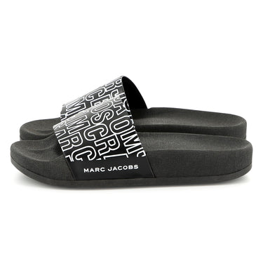 Sandalia o chancla para niño y teen, Marc Jacobs Negra all over